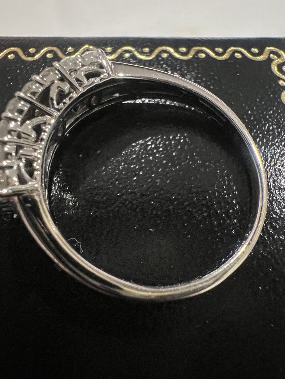 White 14K Gold - 1.02 ctw diamond ring - Picture 4 of 9